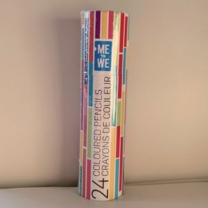 ME to WE New 24 Coloured Pencils